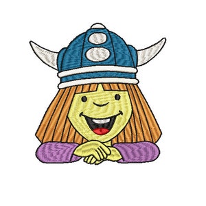 Embroidery file &#39;&#39;Wickie&#39;&#39;