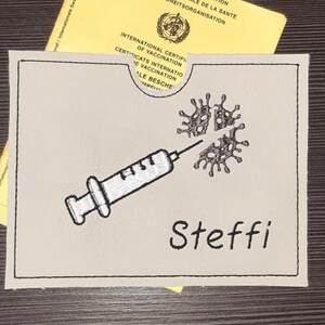 Embroidery file &#39;&#39; Vaccination &#39;&#39;