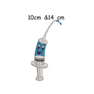 Embroidery file &#39;&#39;Vaccinate&#39;&#39;2