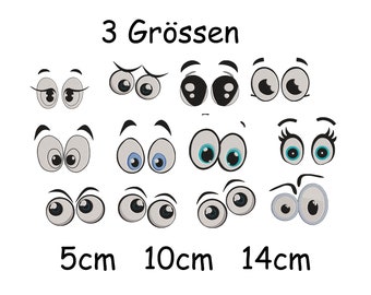 Embroidery file ''Eyes''