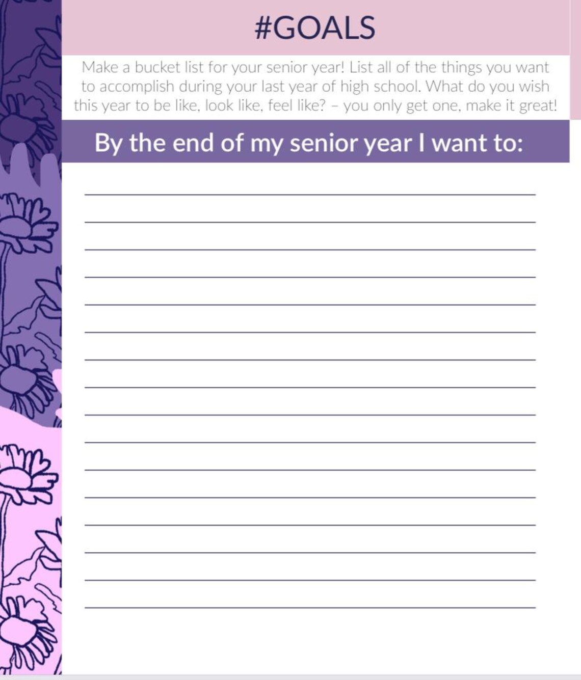 Senior Memory Book Etsy