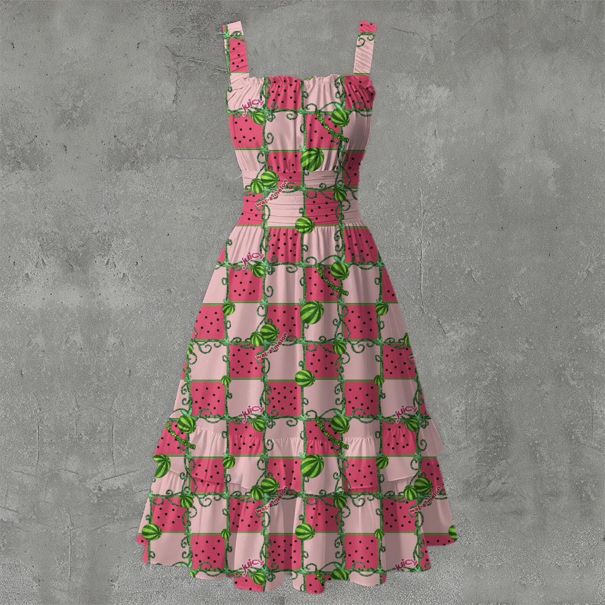4 Beautiful Fruit Print Dresses | so Pretty! Blueberry, Peach, Cherry ...