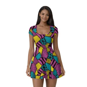 athletic dress with shorts and sleeves Anna-Kaci Active Women's Long Sleeve Athletic Dress with Front Zip and Flowy Skirt