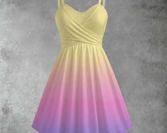 Love in Naboo | 2 Lovely Colors! All-over print Women's Spaghetti Strap Dress