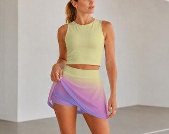 Love in Naboo | Women's Triple-Layer Vest Skirt Set