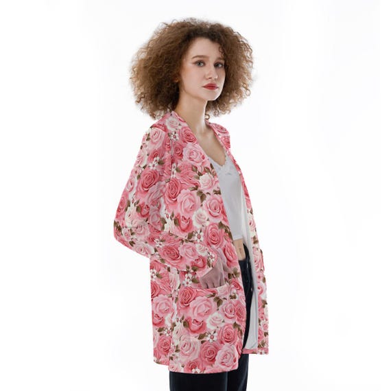 トップス PLEATS PLEASE Flower Printed Cardigan NEW COLORFUL BASICS 4 – ISSEY MIYAKE ONLINE STORE