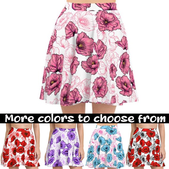 Lulu's | Skirts | Lulus Cute Factor White Floral Print Tiered Mini Skirt |  Poshmark