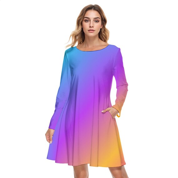 cotton on rainbow dress Primary Kids Cotton Gauze Tank Dress In Rainbow Scoops In Ivory Rainbow Ice Cream Cones Size 5