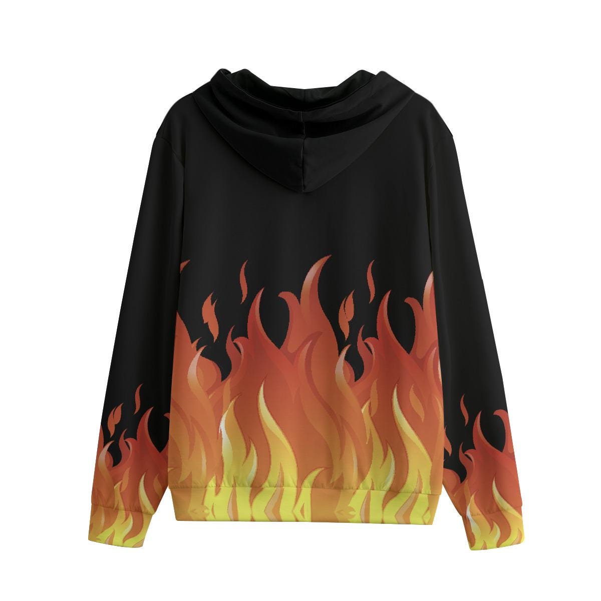 Red Hot Fire | Cosplay Costume | Black Flame All-over Print Unisex