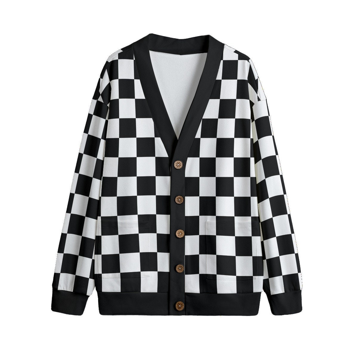 Black & White All-over Checkered Print | 3 Different Options Black & White All-over Checkered Print | 3 Different Options