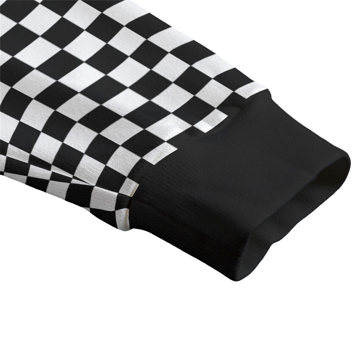 Black & White All-over Checkered Print | 3 Different Options