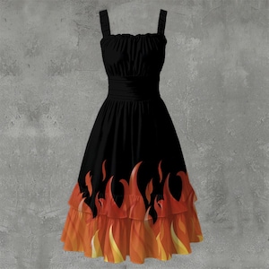 Flame Princess Dress - Etsy Canada