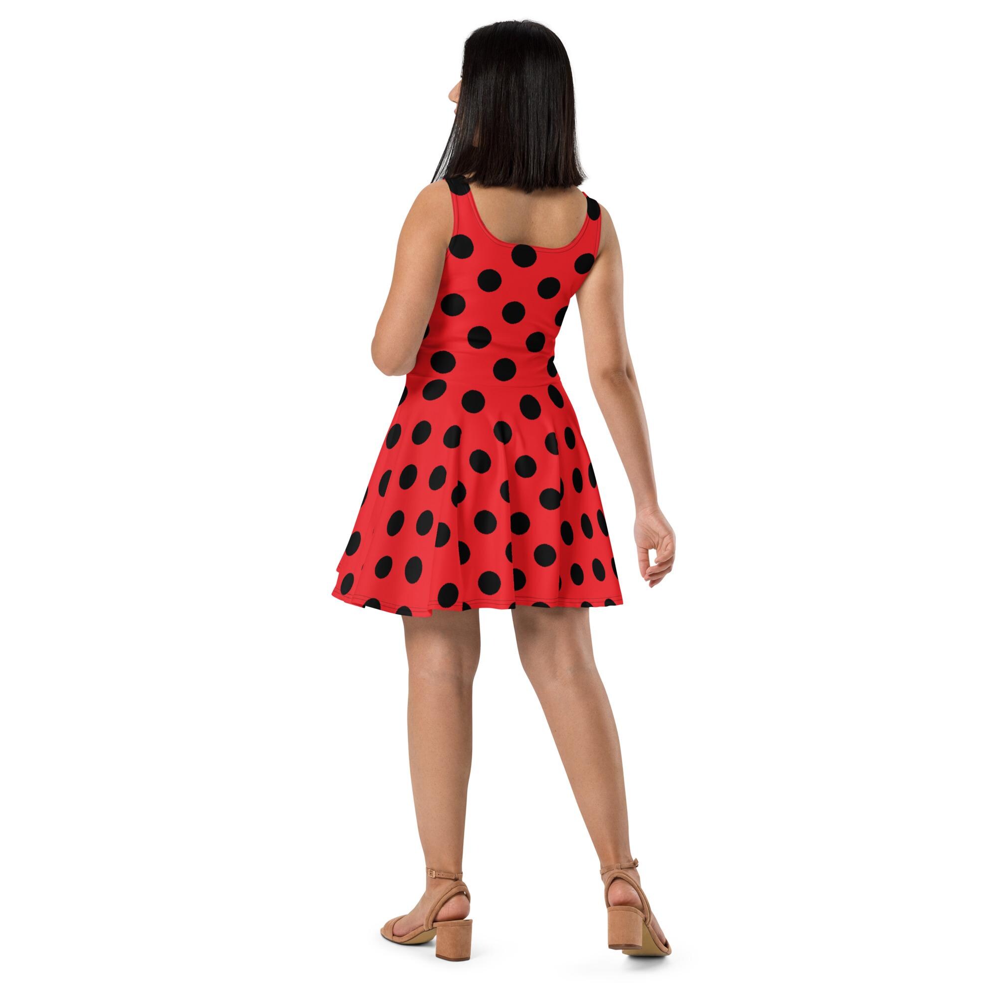 black polka dot dress with red shoes Red Polka Dot Dress Outfits (10 ideas & outfits)