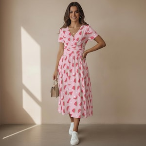 light purple midi dress ROSEE de MATIN TULLE AND TAFFETA GOWN IN Organic Cotton Knitted Kimono Approx 137cm Materials attribute:embellishments:mesh Box:Worn Box