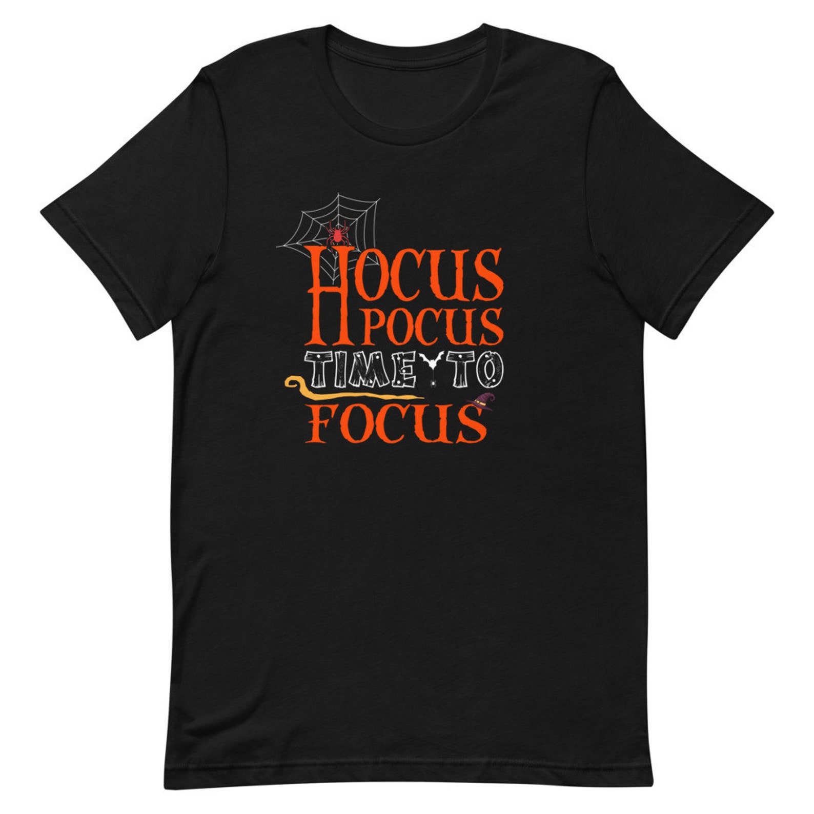 Hocus Pocus Time To Focus Motivational Inspirational | Etsy
