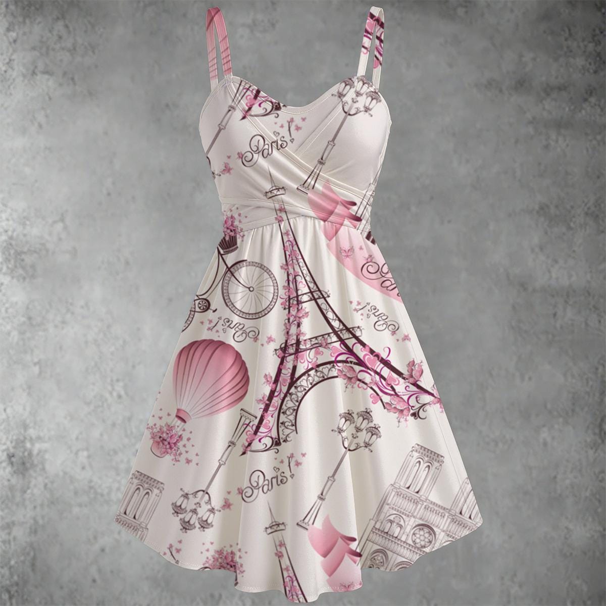 Paris Theme Dress - Etsy UK