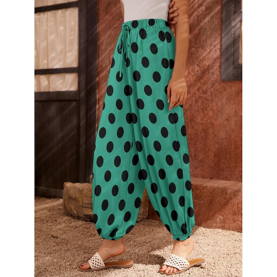 Big Polka-dots! 5 Color Options | All-over Print Women's Carrot