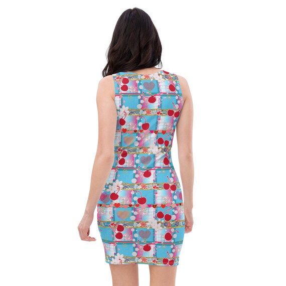 ルミニョン Candy check panel zip dress Angel Polo Sweater Dress | GUESS Factory