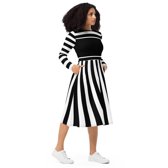 white christmas dresses Silvana Halterneck Panel Maxi Dress main image 1