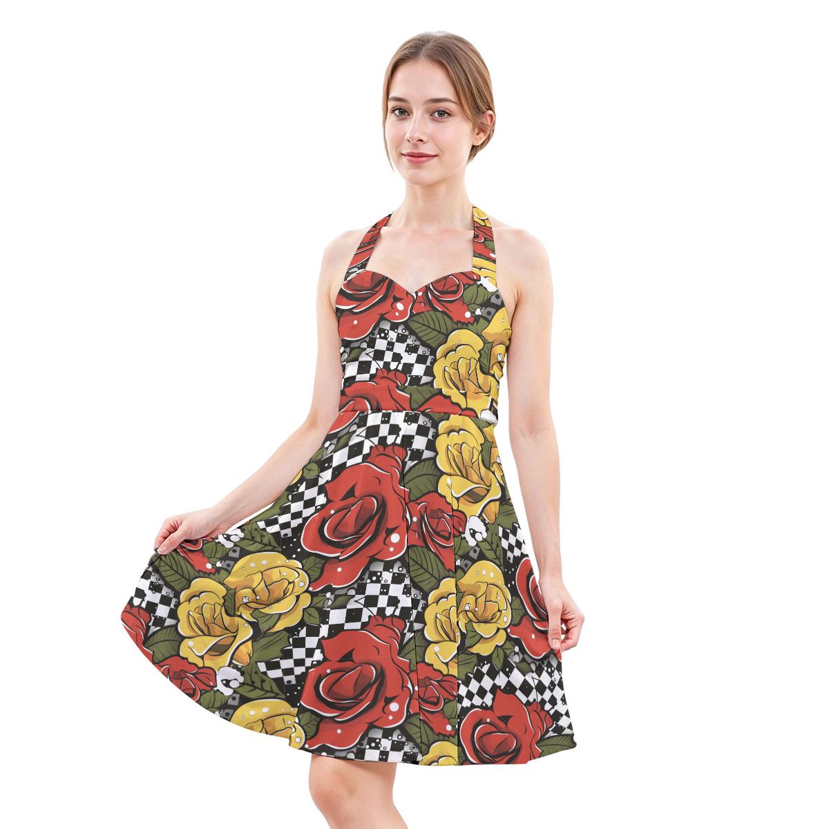 Halter Skating Dress - Etsy