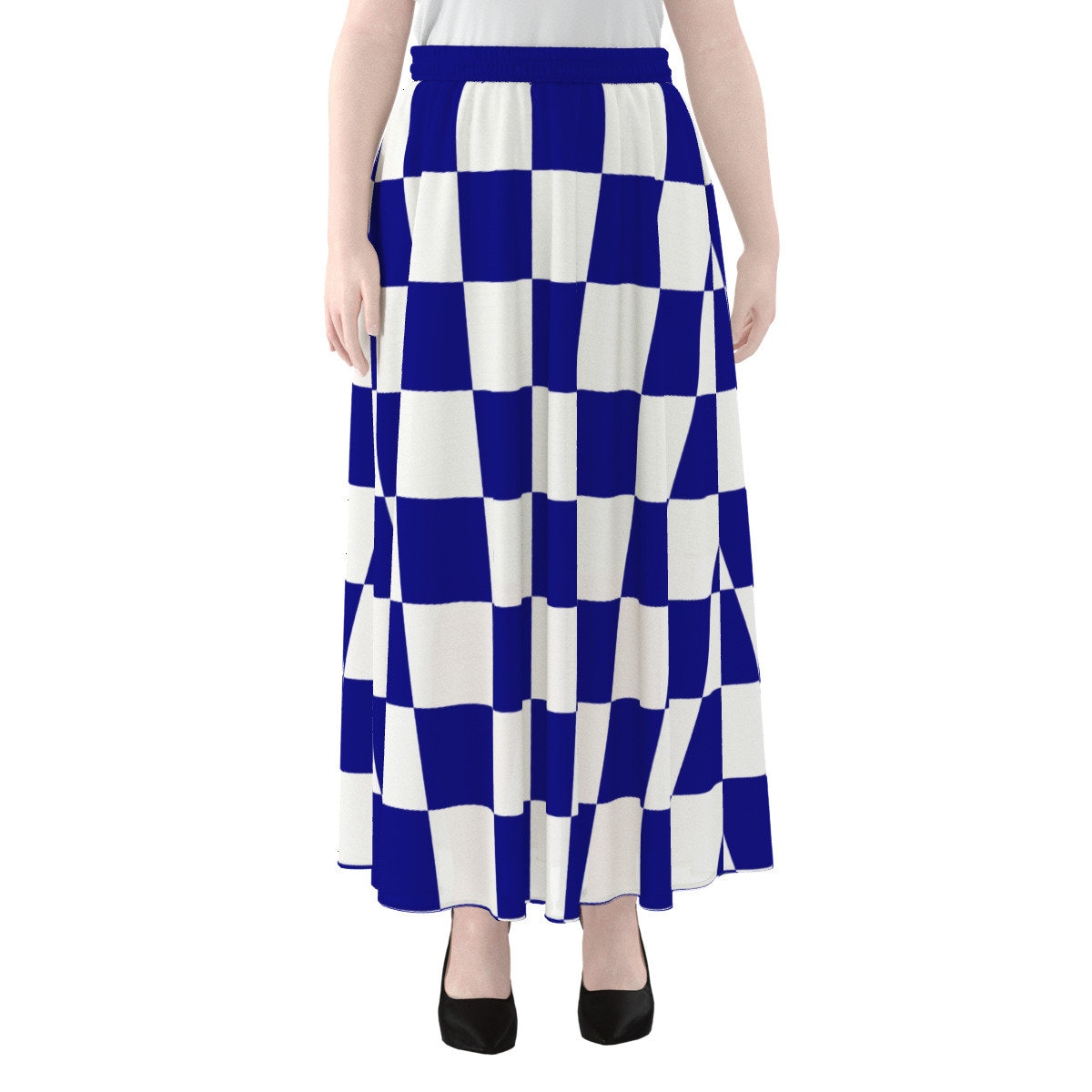 スカート Over Check Long Skirt Amazon.com: Y2k Plaid Maxi Skirts for Women Vintage Gingham
