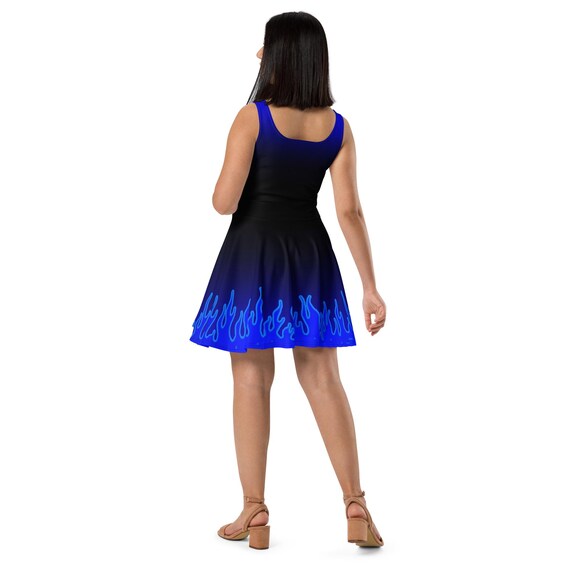 Fire Ombre All-over Print | Flames Rising | Burning Flames Fire Fairy | Skater Dress (also in Blue & Black) - Etsy Finland Fire Ombre All-over Print | Flames Rising | Burning Flames Fire Fairy | Skater Dress (also in Blue & Black) - Etsy Finland