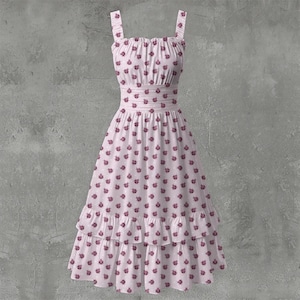 knee length dresses for ladies Imogen Pretty Lady Dress main image 1