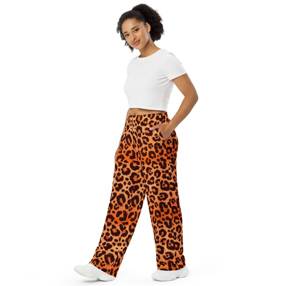 Brilliantly Vivid Orange Leopard Print | Animal Cheetah Brilliantly Vivid Orange Leopard Print | Animal Cheetah