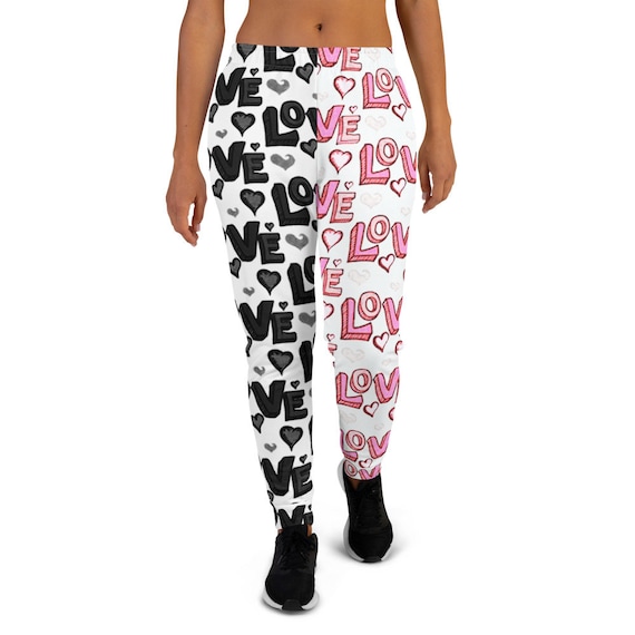 Love pink joggers hotsell