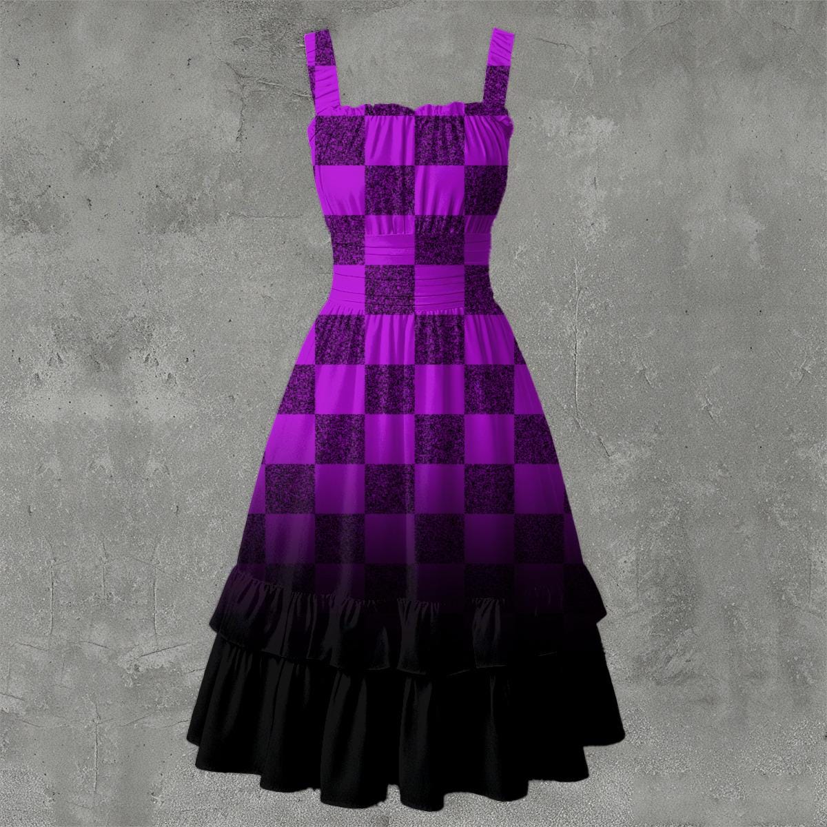 Dip Hem Dress - Etsy