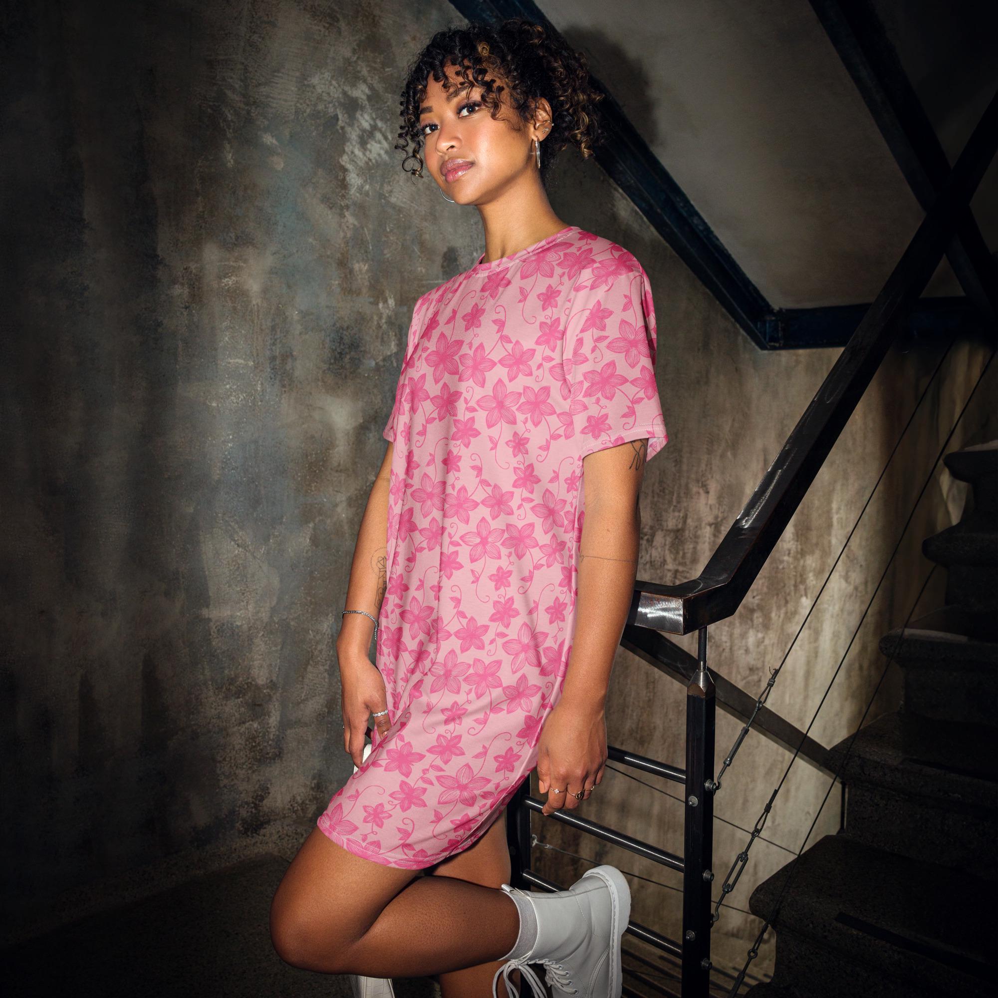 barbie pink shirt dress Barbie Light Pink Denim Shirt Dress Wearberry
