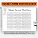 Printable Custom Name Tracing Worksheet: Homeschool Activity (digital ...