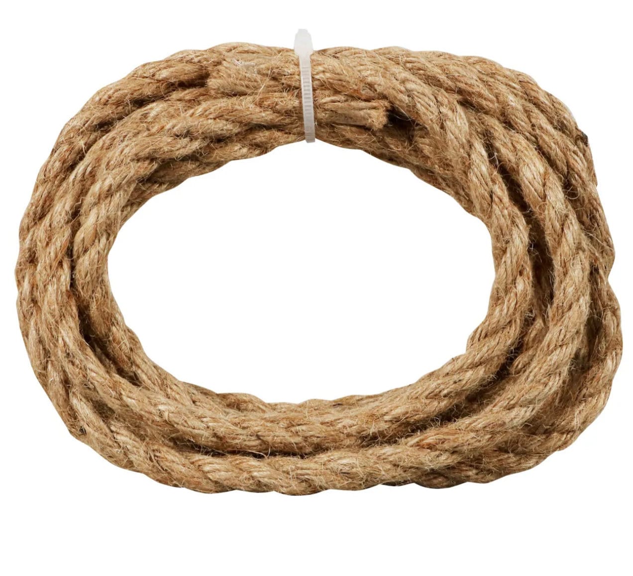 Thick Jute Hemp RopeThick Rope 15mm Natural Hemp Ropes ，Decking Jute Rope  ，4 Strand Super Strong War Garden Decoration Twine String for DIY