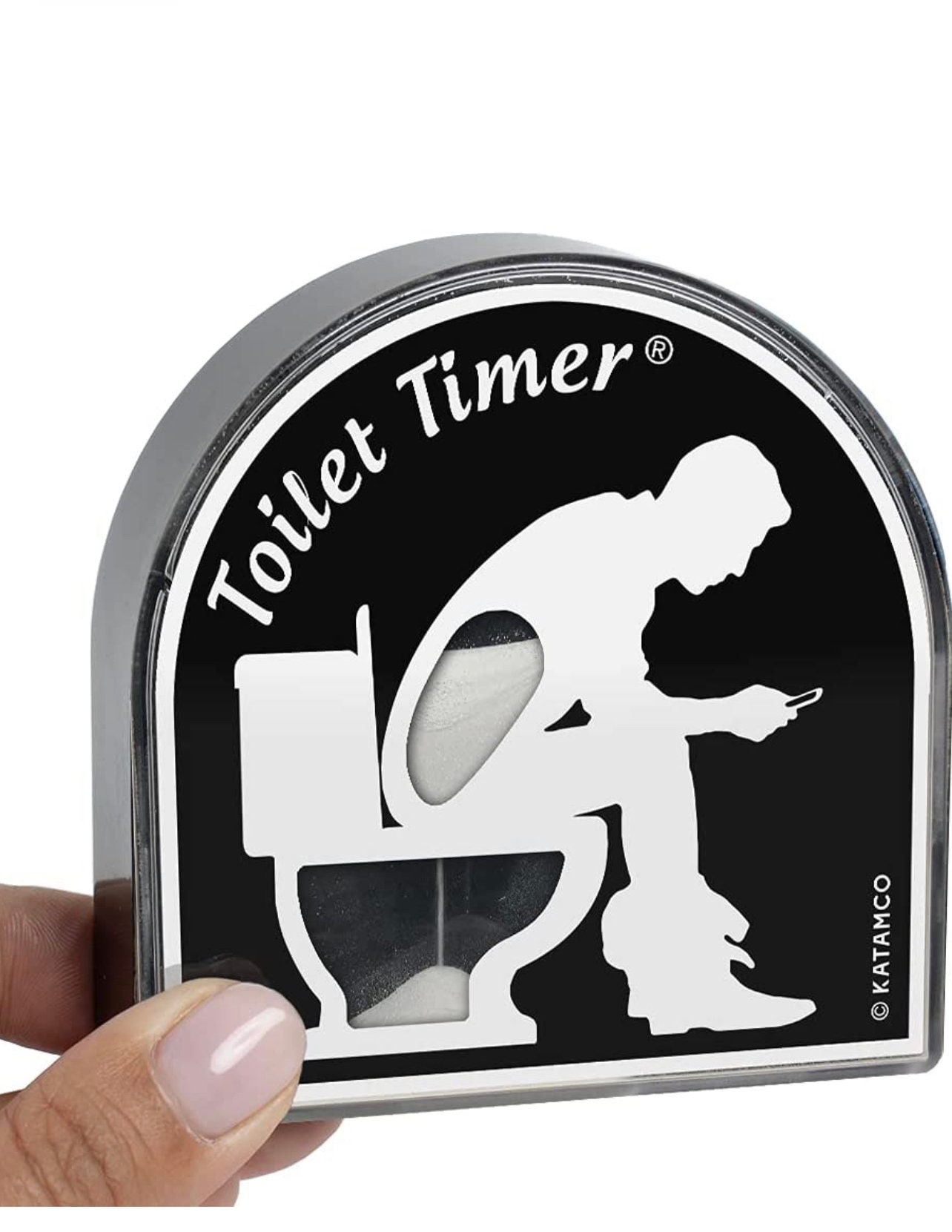 Toilet Timer by Katamco classic, Funny Gift for Men, Husband, Dad