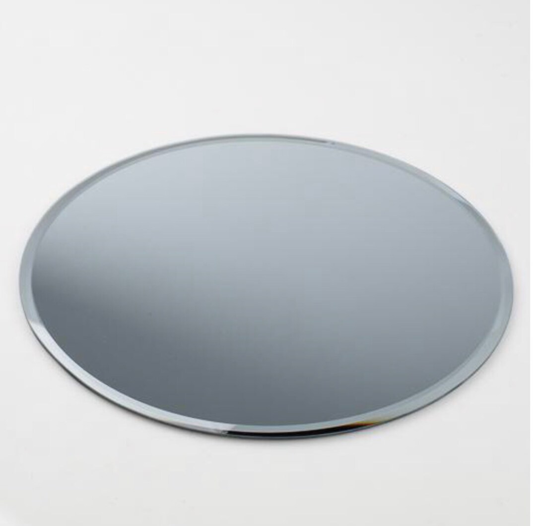 Beveled Round Mirror , Wall Art ,round Mirror, Craft Mirror, Crafting Mirror - Etsy