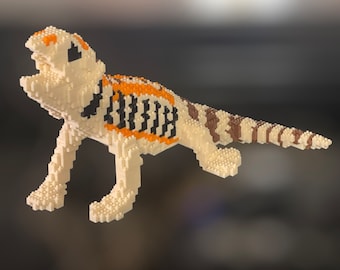 Leguan, Bartdrache, Geckos Microblock Modell bausätze
