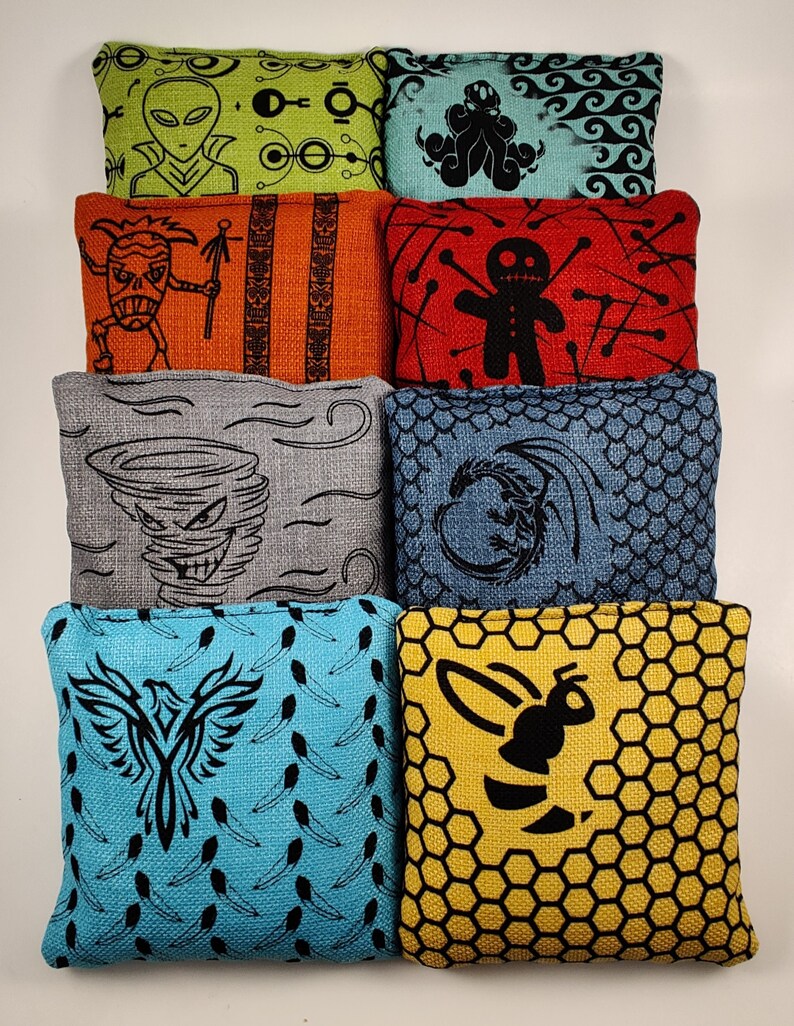 Cornhole Bags ACL Approved Fierce Series Etsy