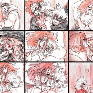 Collapse Sketch Cards, Group B [PRINTS]