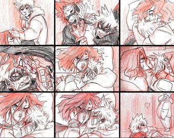 Collapse Sketch Cards, Group B [PRINTS]