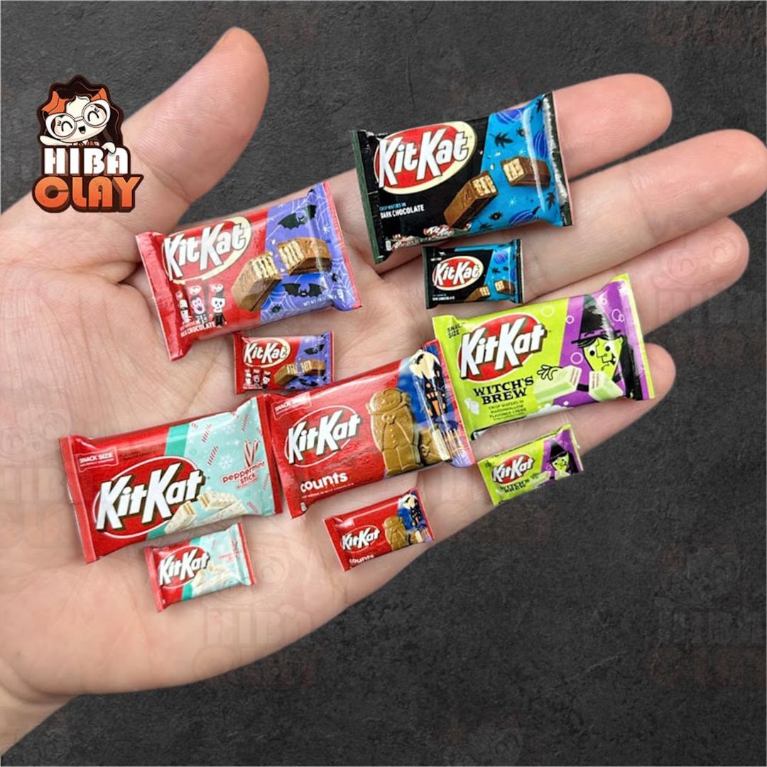 Small Objects Candy Dollhouse Miniature Chocolate Candy Pack Code 01, Realistic Mini Food ...