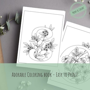 Libro da Colorare Alfabeto PDF Bambini | Lettere A–Z Stampabili | Attività ABC Scuola Materna | Download Istantaneo
