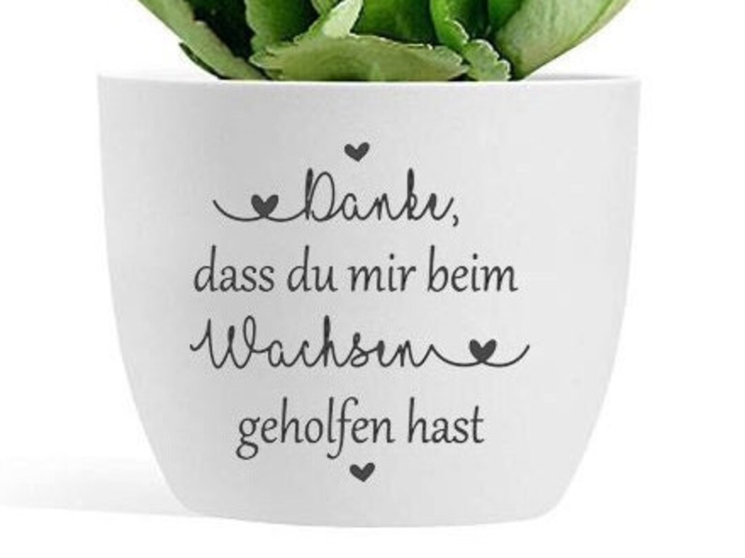 Abschiedsgeschenk Erzieherin Blumentopf Abschiedsgeschenk Etsy