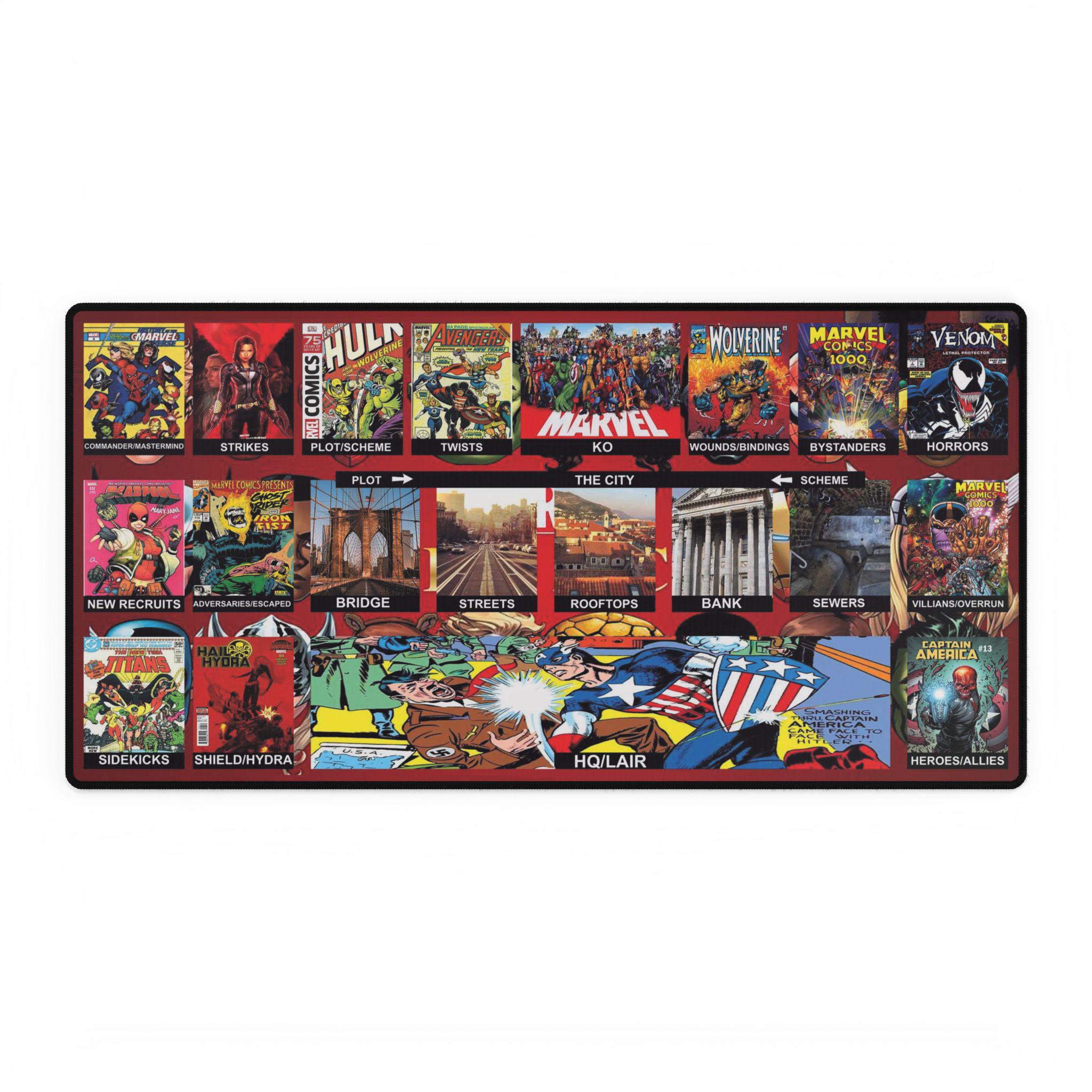 Marvel Legendary Villains Playmat | Large - Etsy