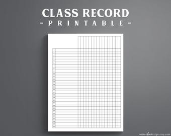 Registro e lista de verificação da turma para impressão. Diário de classe da turma. Diário de classe do professor. Presença em sala de aula.