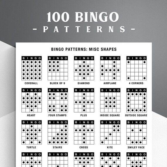 Four Corners Bingo Rules & How To Play Bingo Card Creator