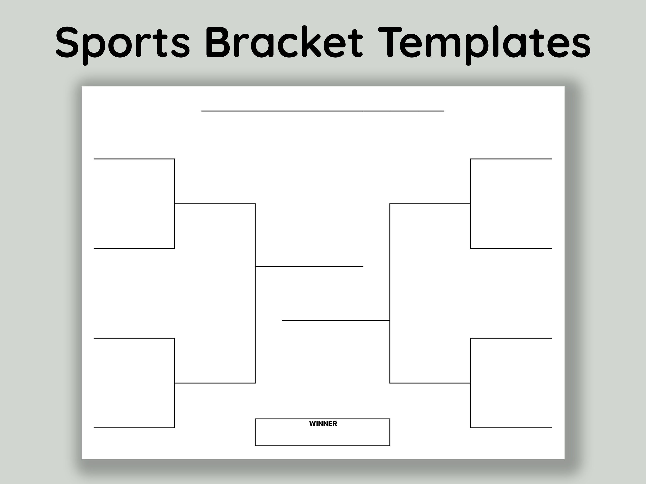 Tournament Bracket Generator - Fill Online, Printable, Fillable, Blank