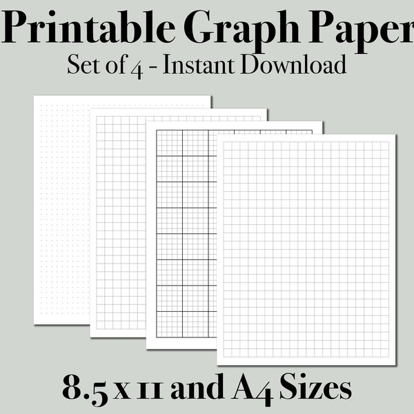 Printable Graph Paper PDF. Dot Grid Paper. Bullet Paper. Grid Paper. Digital Graph Paper. Journal Graph Paper. Graphing Paper