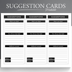 suggestion box ideas for employees