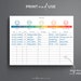 Printable Pain Log Track Your Child's Pain and Symptoms. PDF Download. Pain Tracker. - Etsy
