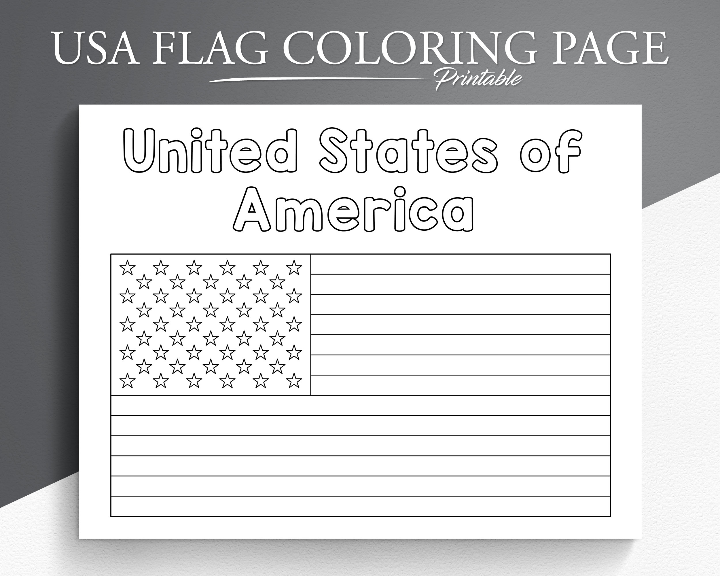 american flag coloring pages